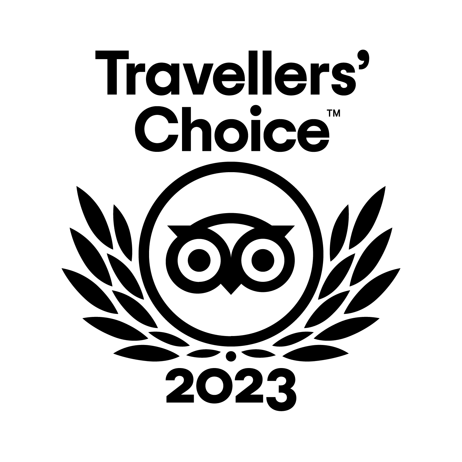 Logo travellers' choice 2021 tripadvisor